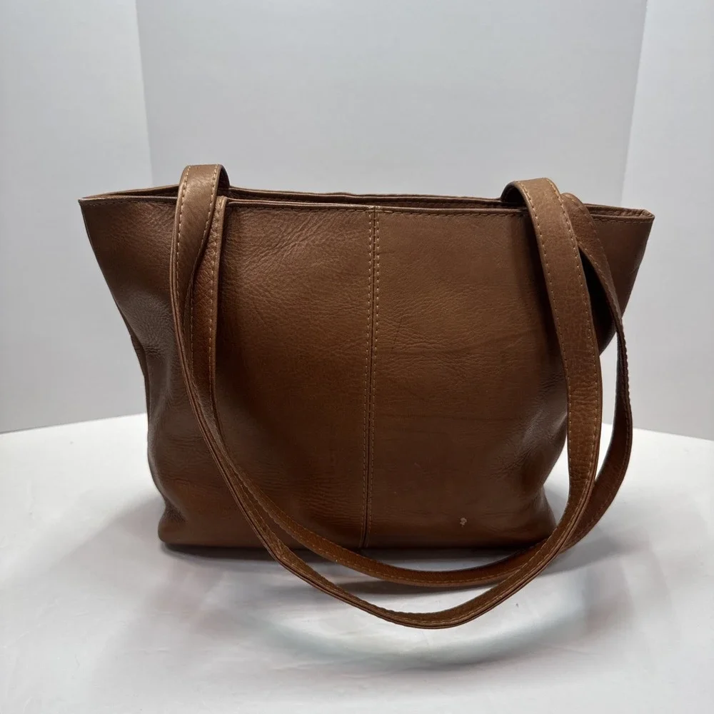Vintage Wilsons The Leather Experts Shoulder bag Purse Brown Genuine Leather
